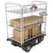 Vestil Traction Drive Cart 2 Shelfs 33 in & 49 3/4 in 750 lb 24 3/4 x 46 NE-CART-4 - alternate 3